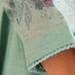 Gudhal Blue Cotton Silk Block Print Kurta, Pants & Dupatta