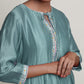 Saanjh Box Pleat Kurta