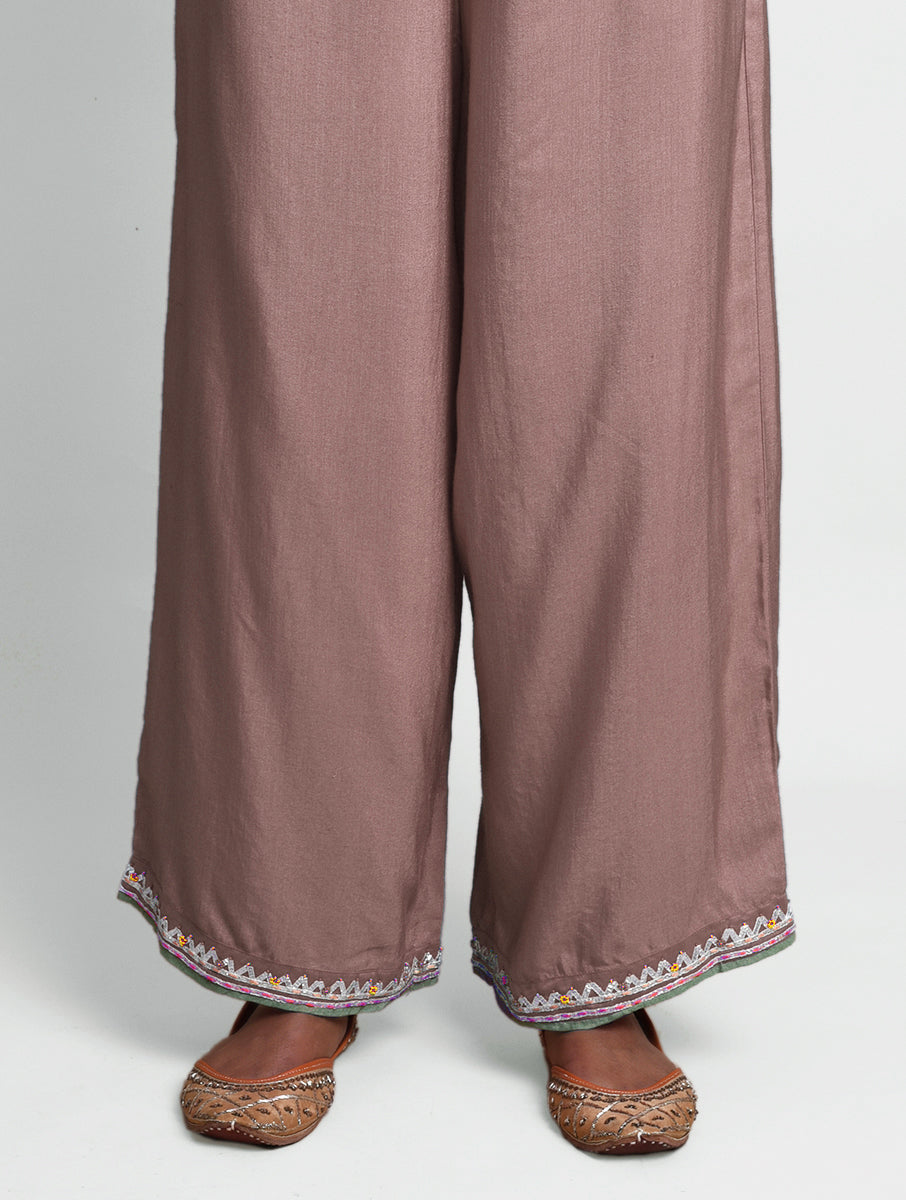 Saanjh Brown Pajama