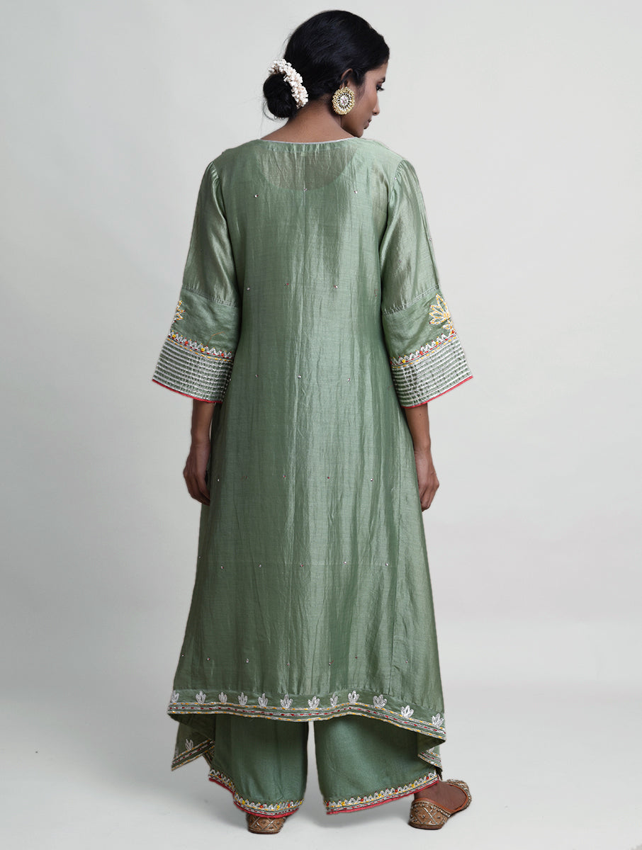 Saanjh A Line  Kurta