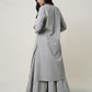 Tales Of Periwinkle V- Neck Kurta