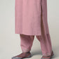 Women  Gota Hand Embroidered  Pink Cotton Salwar for festive Occasions