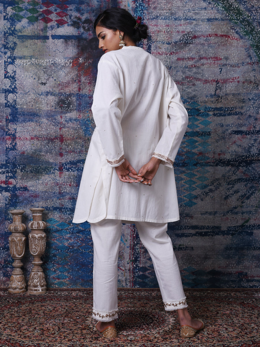 Ahjaza Short Kurta Pant  Set