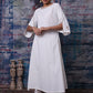 Ahjaza Boat Neck Kurta, Pajama Set