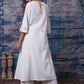 Ahjaza Boat Neck Kurta, Pajama Set