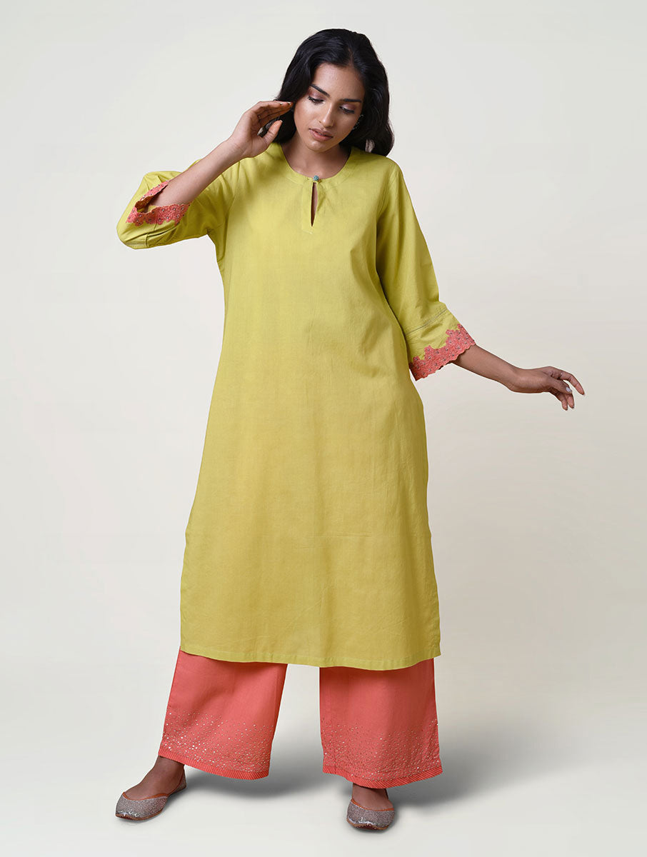 Tabeer Round Neck Kurta