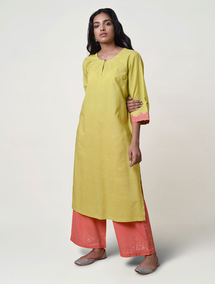 Tabeer Round Neck Kurta