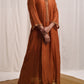 Naqsh Rust Kurta  set of 3