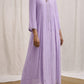 Naqsh Purple Kurta  set of 3