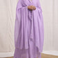 Naqsh Purple Kurta  set of 3