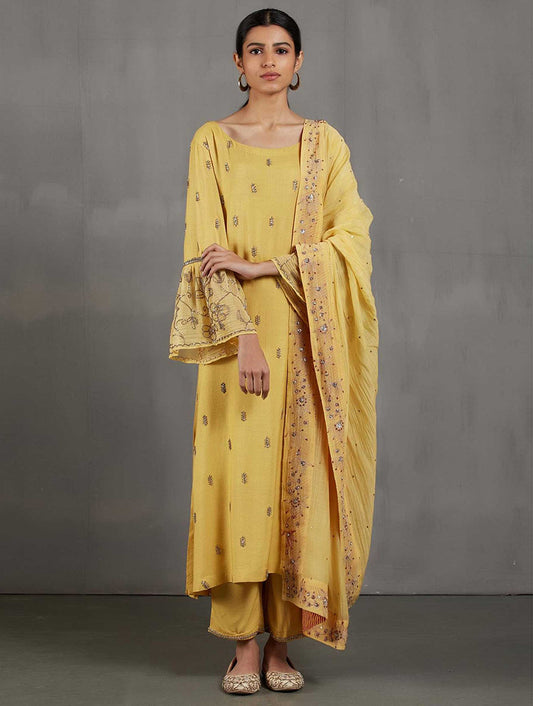 Noori - Round Neck Kurta set