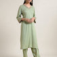 Verdant Musings  V neck Kurta