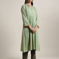 Verdant Musings Collar Kurta