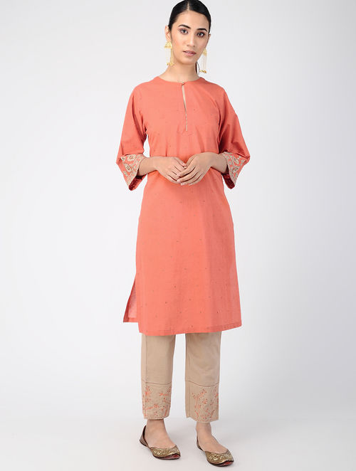 Tabeer Applique  Kurta