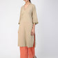 Tabeer V Neck Kurta