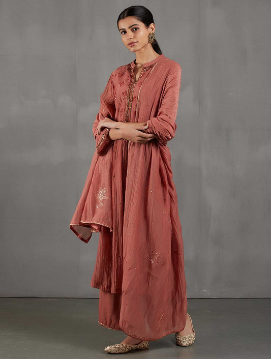 Noori - Collar Kurta set