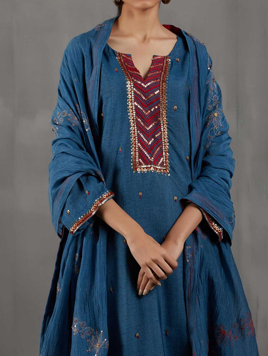 Noori - Round Neck Kurta set