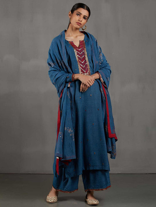 Noori - Round Neck Kurta set