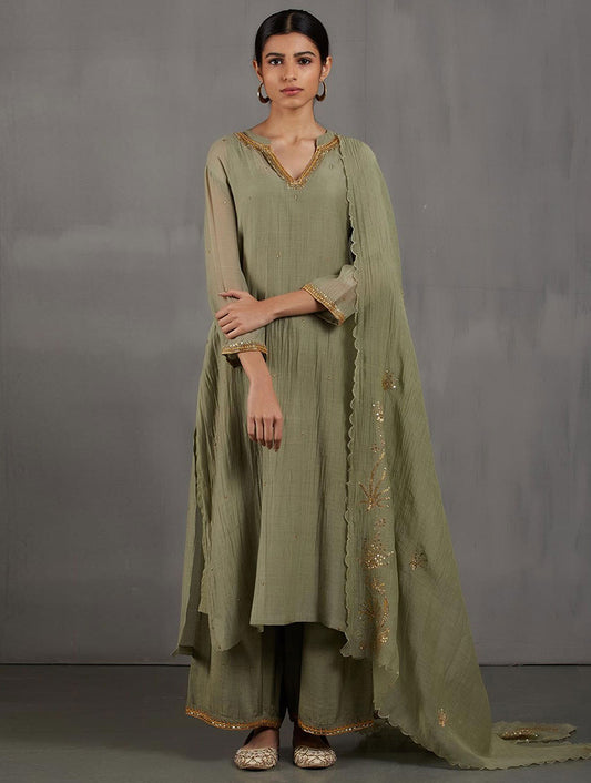 Noori - Collered Kurta set