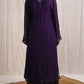 Naqsh Purple Straight Kurta set of 3